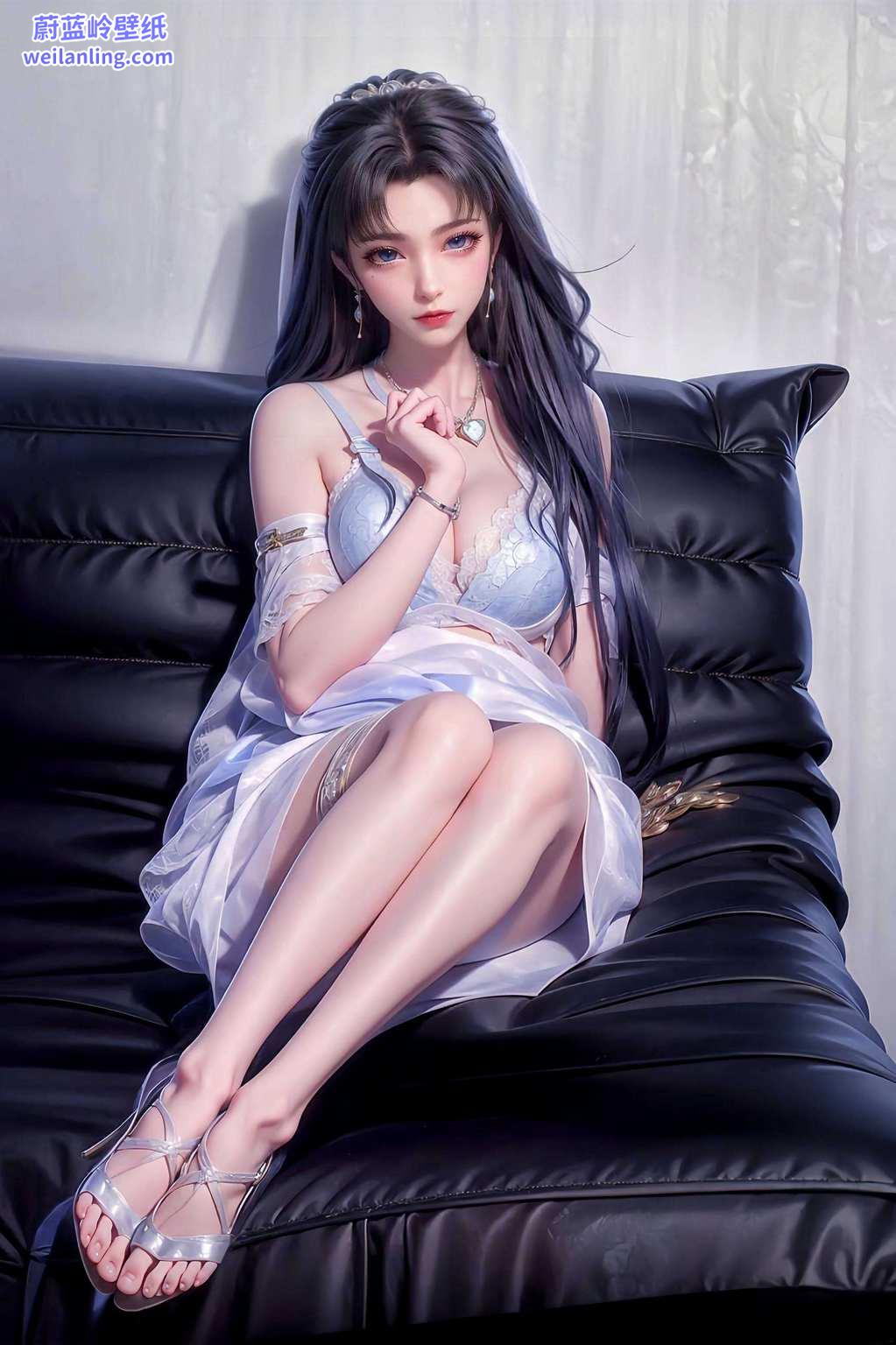 美的让人惊叹不已她的眼神藏着千年的秘密；国漫界的女神典范