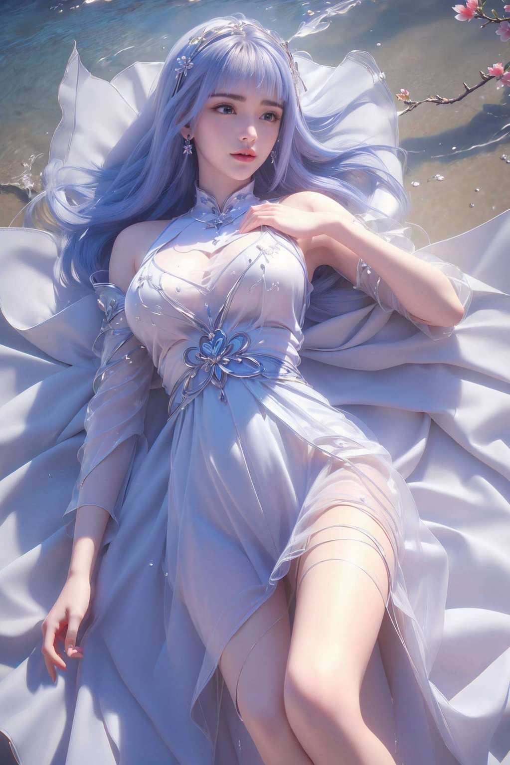 如同绽放的花朵在这玄幻的国度