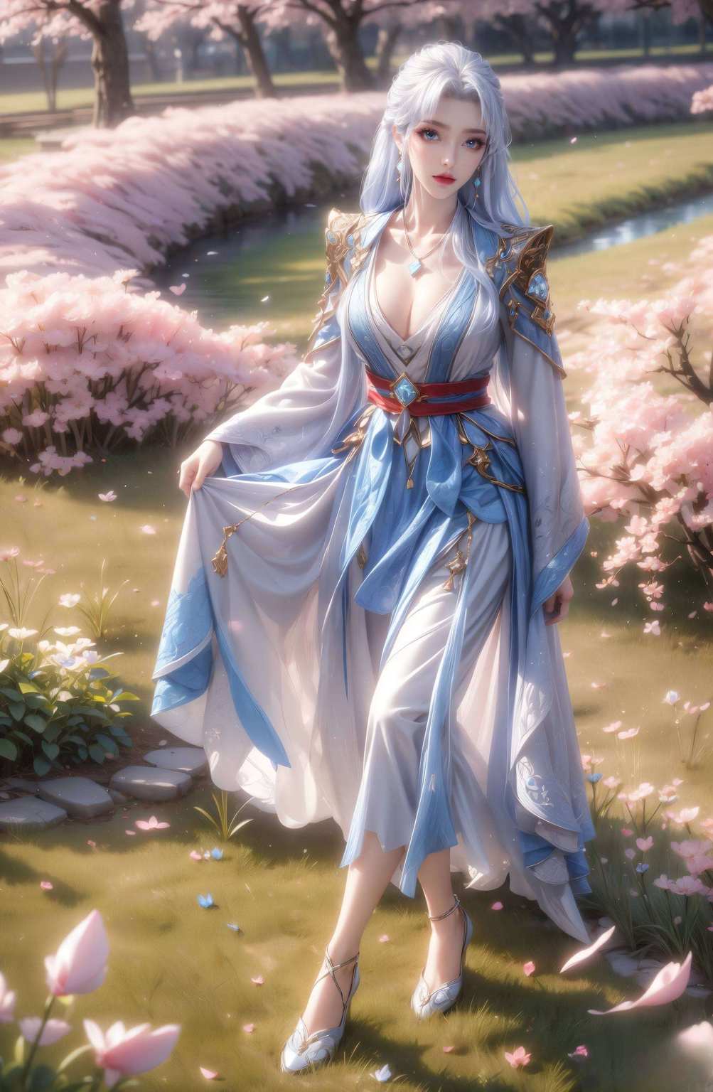 这胸肌也是她修炼成果的象征宁雨蝶胸肌？哈哈
