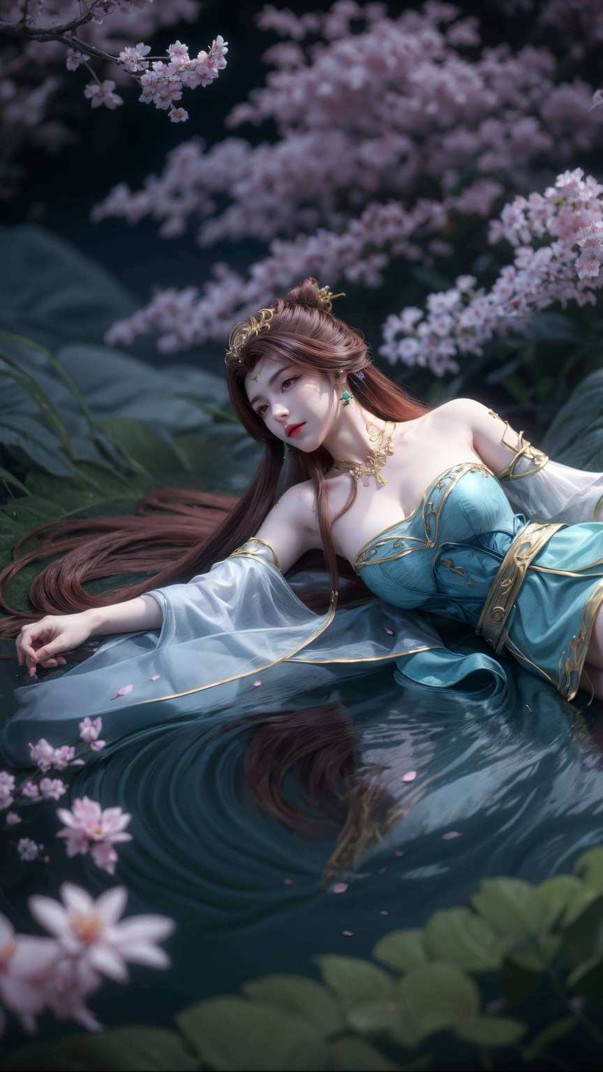探寻国漫之美如诗如画；百炼成神壁纸里的她