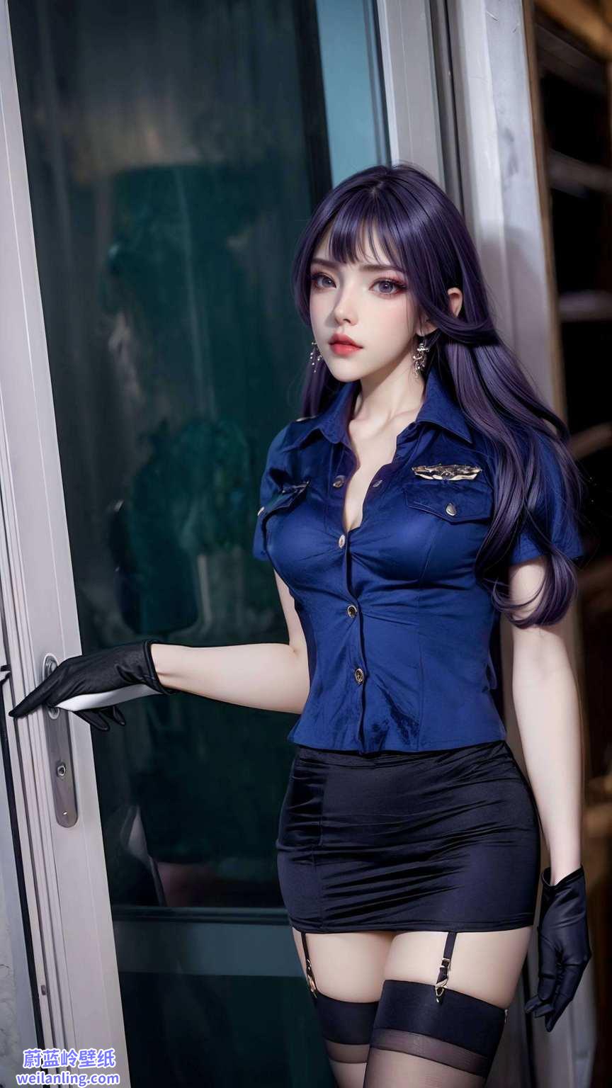 国漫美女映动漫女神姿