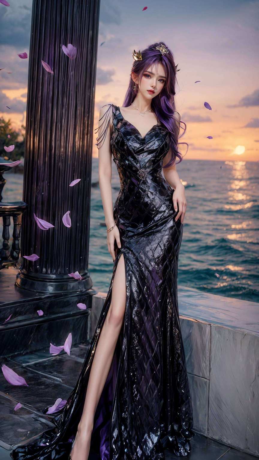 玄幻风满满这可是纯正的国漫美女哦