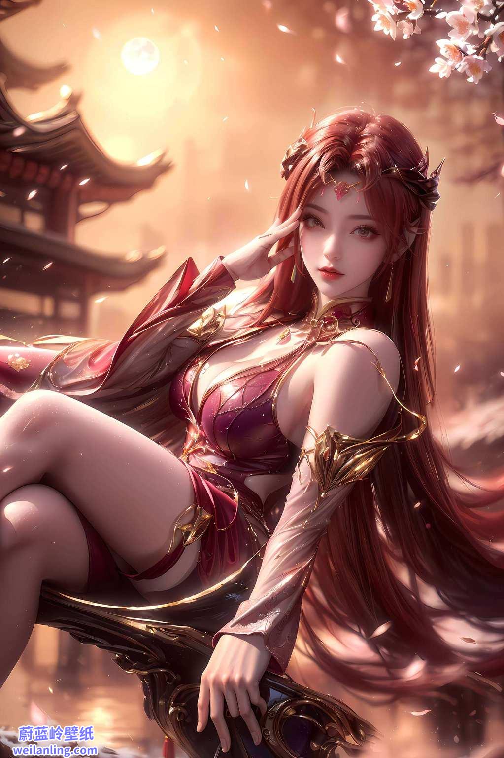 幽幽妖夜神韵壁纸