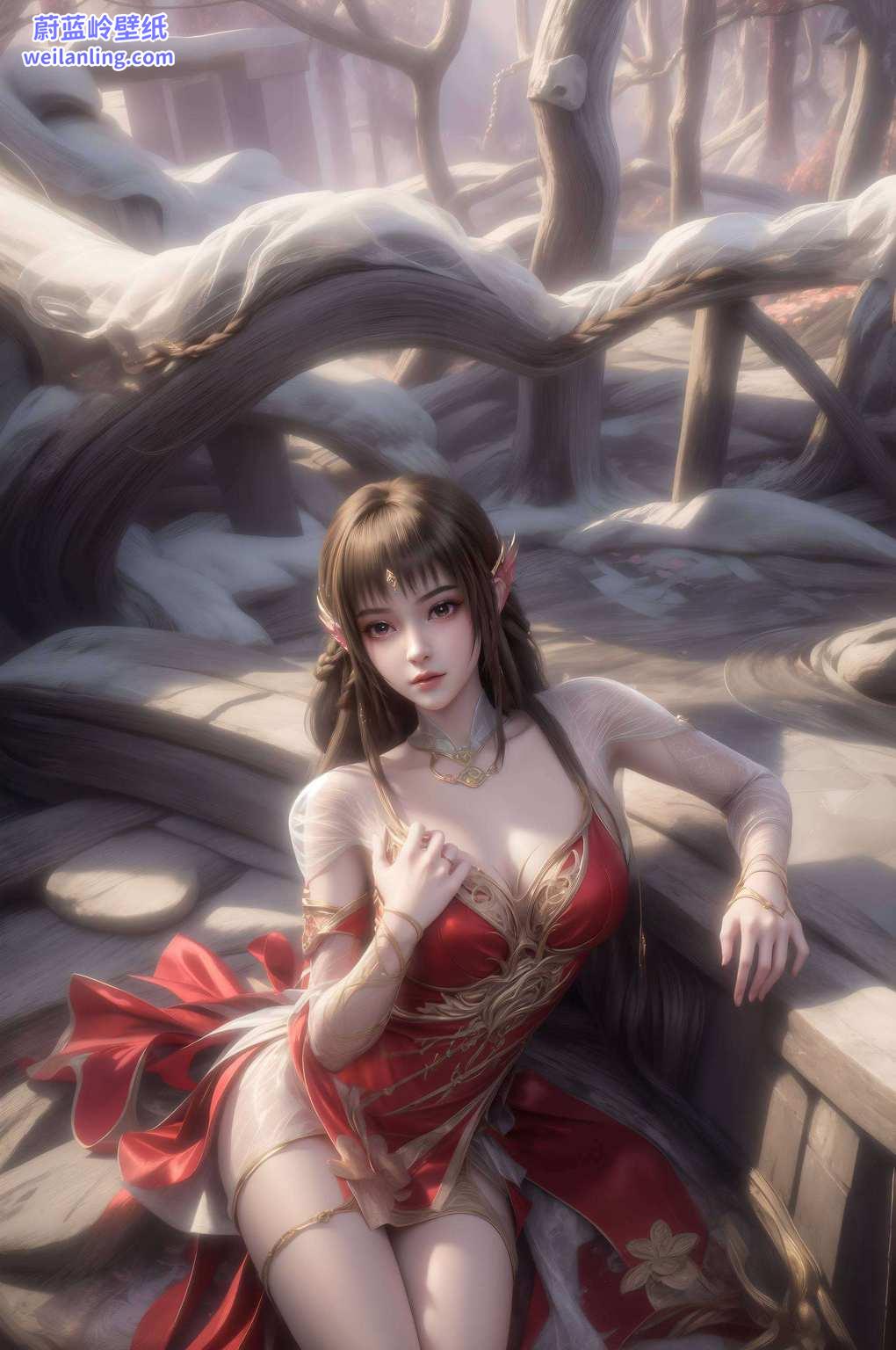都是玄幻世界的唯美缩影动漫美女韵味长