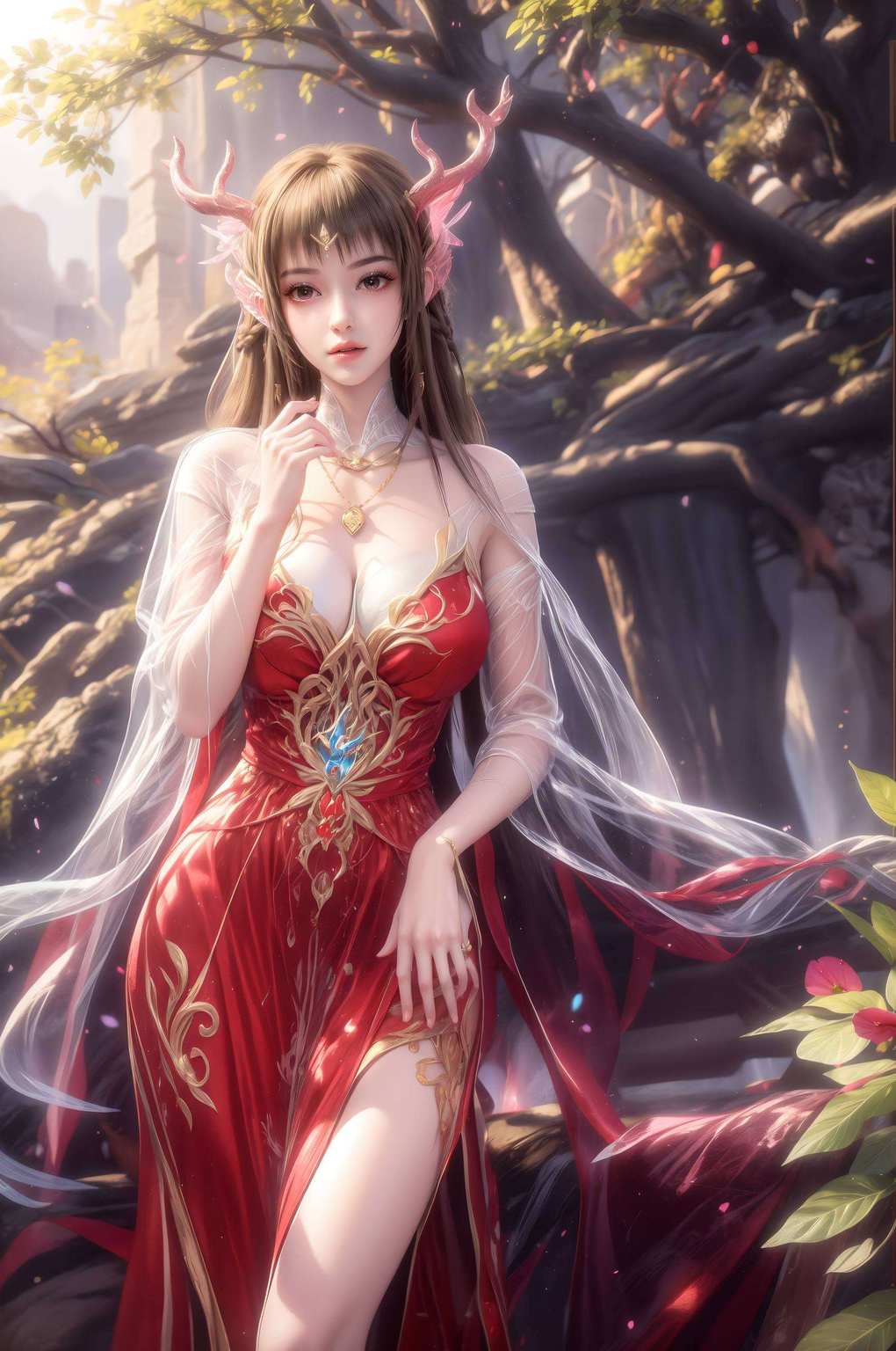 壁上花开云飞雪落求壁纸