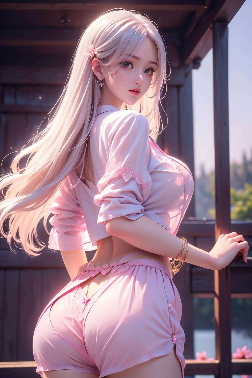 看这儿！最新出炉的国漫从红月开始的十七号壁纸让这位国漫美女陪伴你的电脑桌面