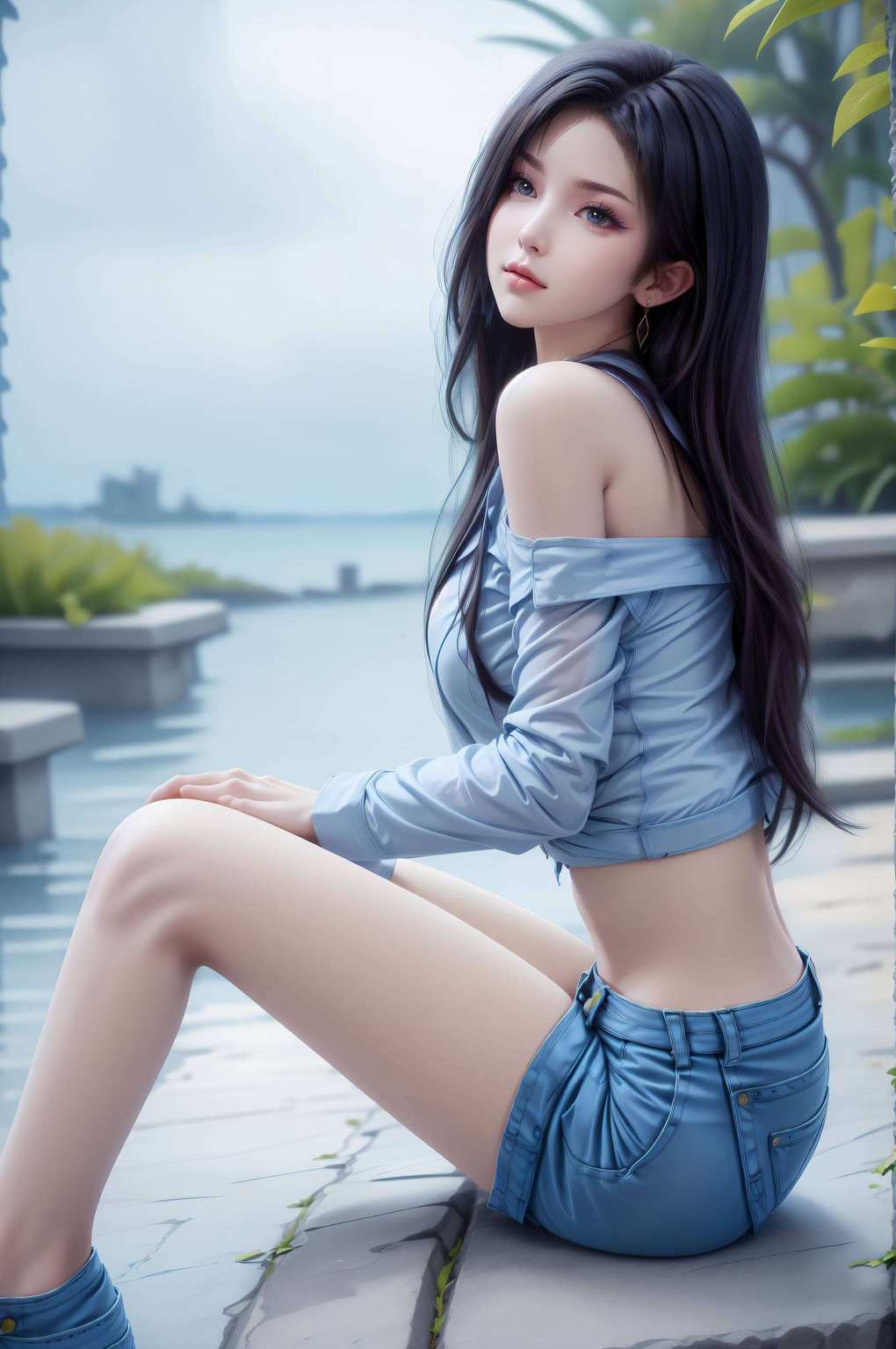 九幽雀翩翩起舞唯美壁纸映梦幻