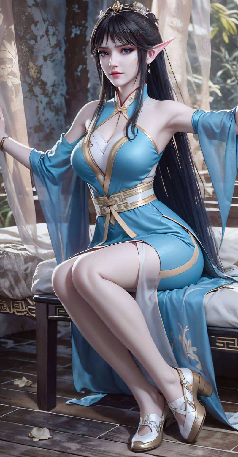 让她在国漫女神中独树一帜那可是美得不要不要的