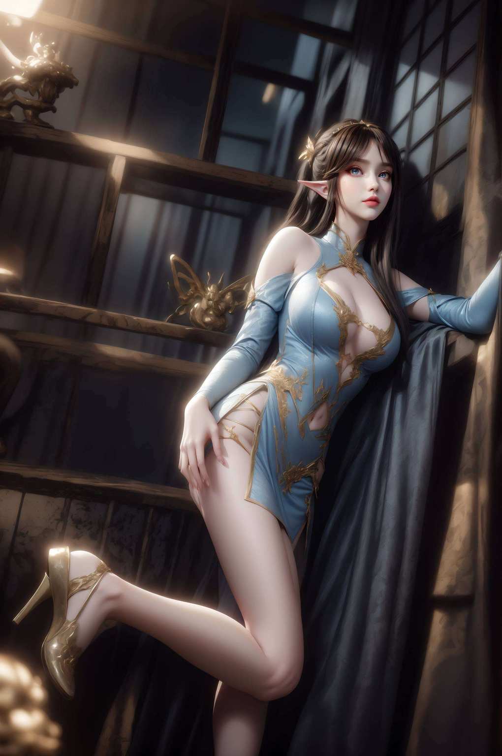 这位可是斗破苍穹里的高冷女神说她高冷？别逗了