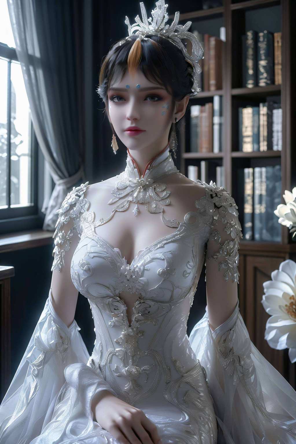 她的壁纸以她的美