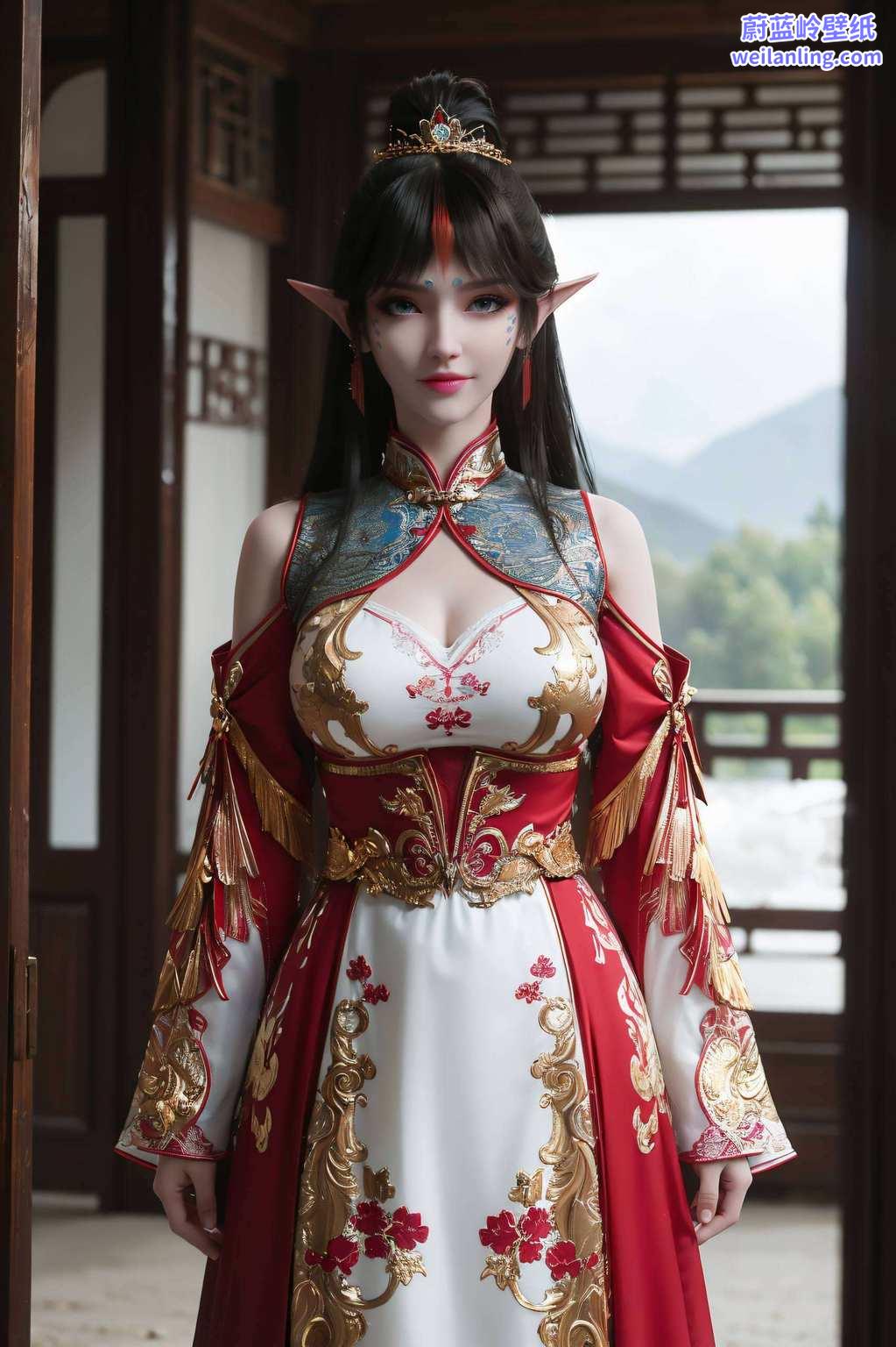 那气质国漫女神的韵味