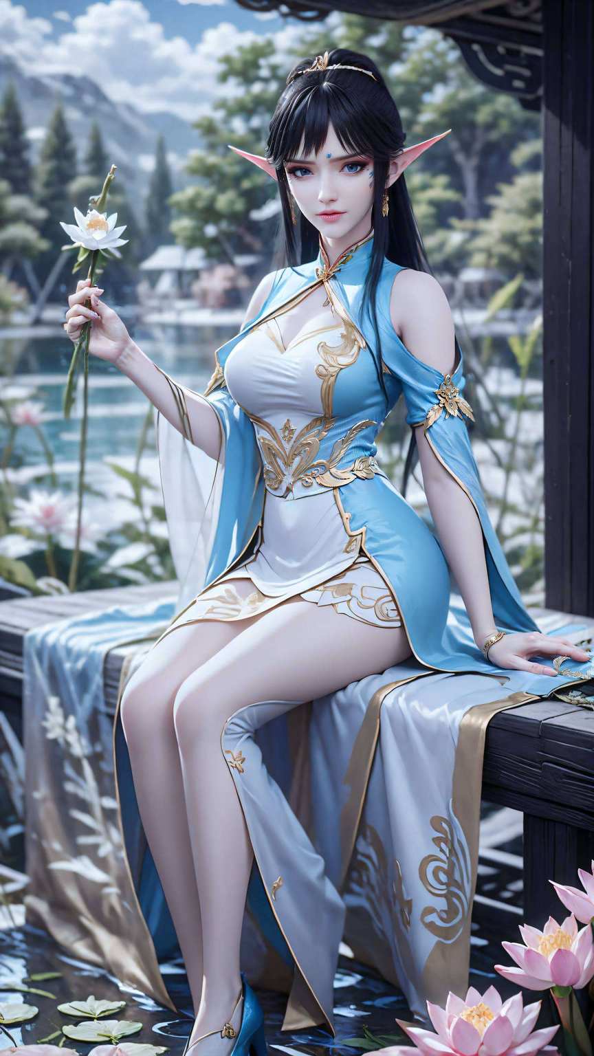 让她从一出场就自带光环想要凤清儿的唯美壁纸？别急