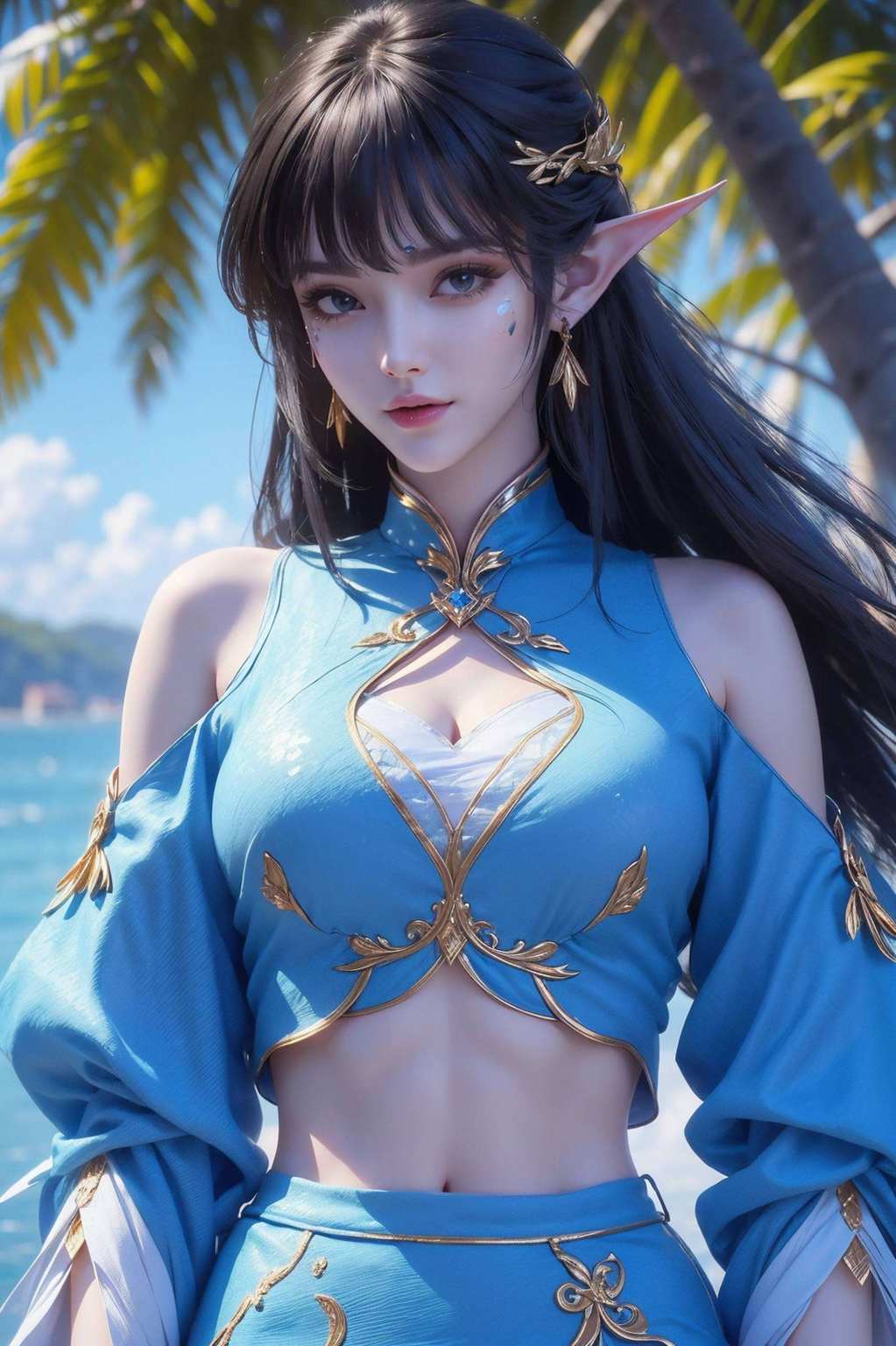 她的壁纸集那位来自斗破苍穹中的天妖凰族女神