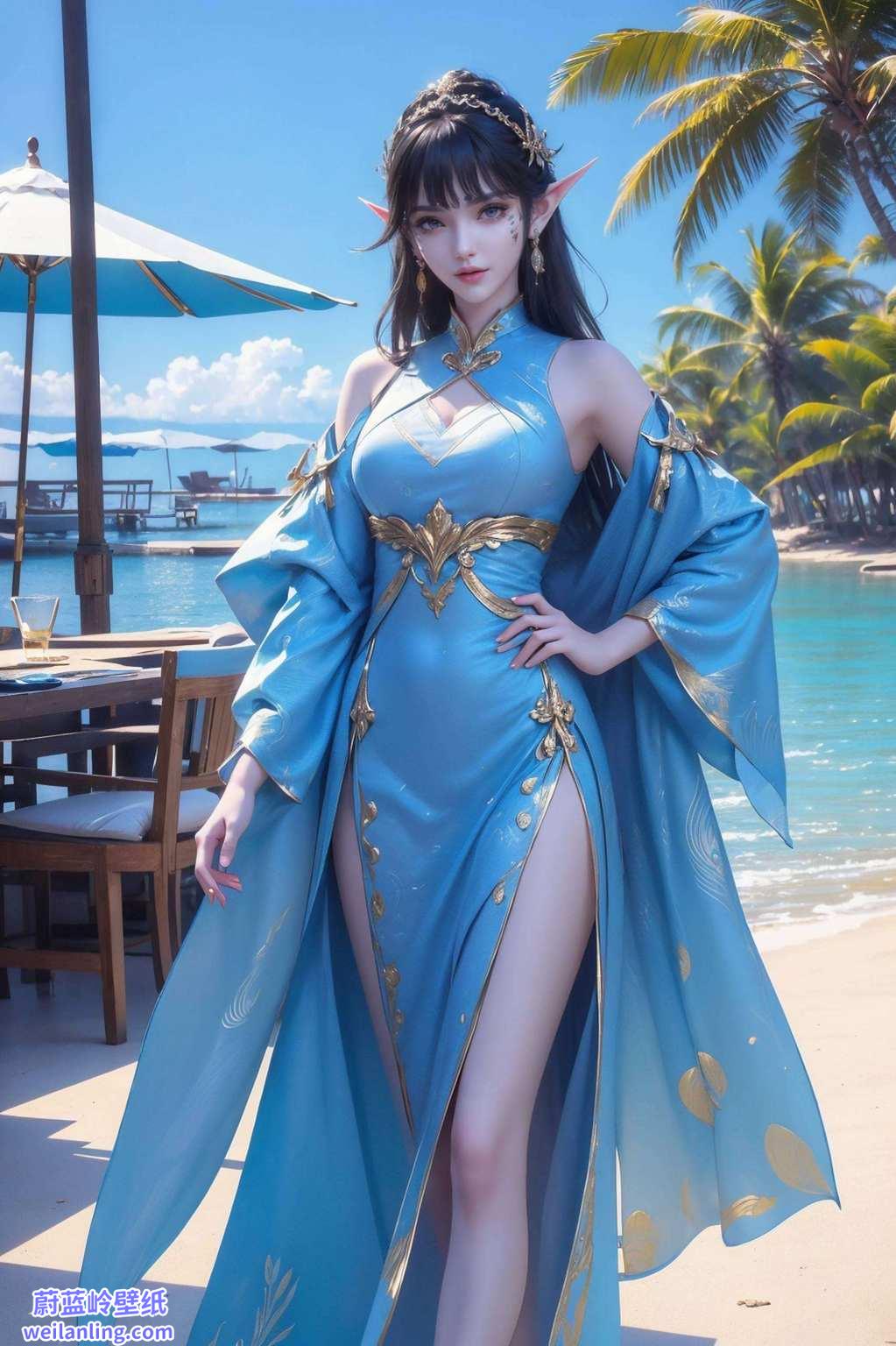 不仅美得让人心跳加速还能把手机屏幕变成她的专属秀场