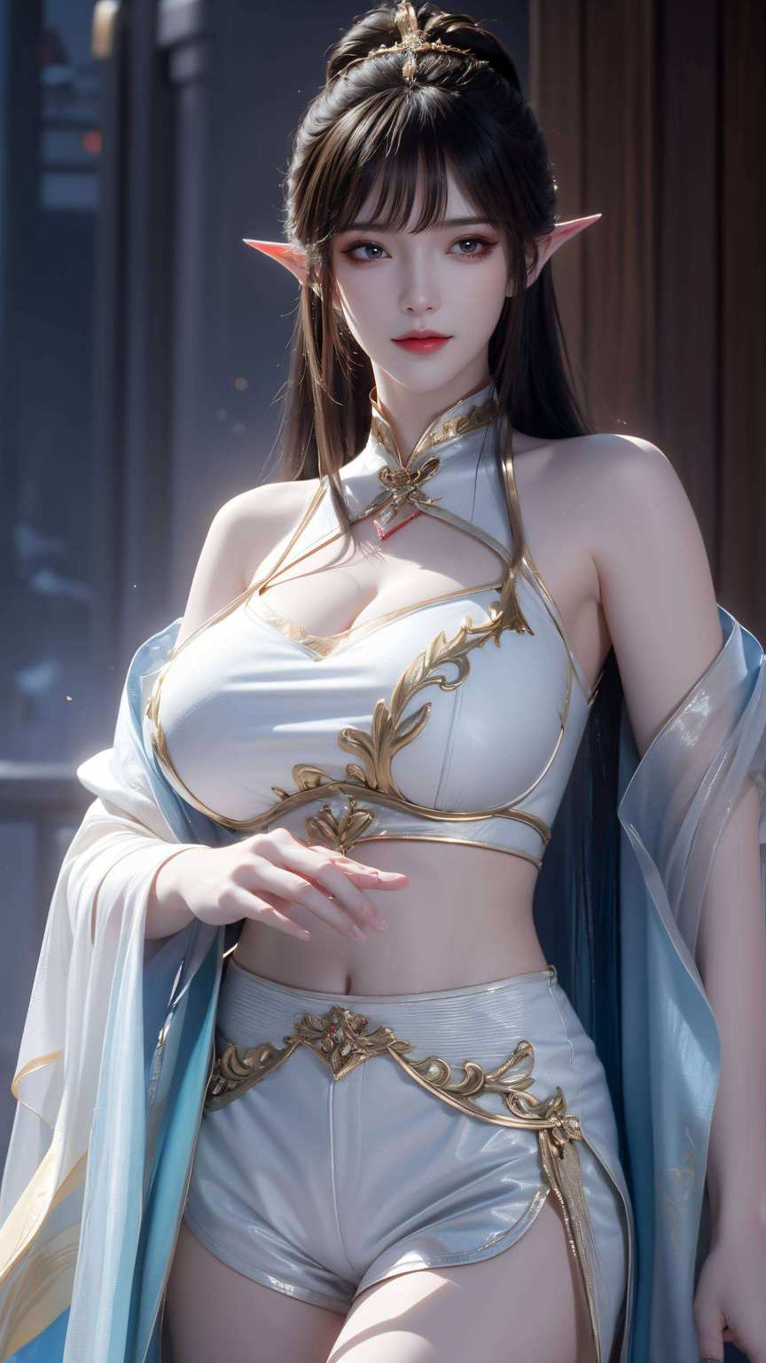 壁纸绘其神韵宛若画中仙子