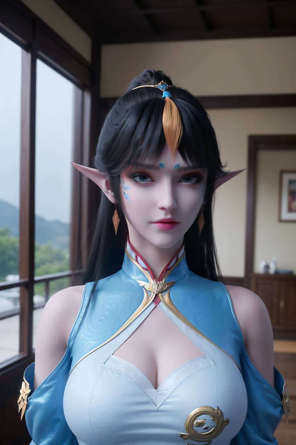再洒上点玄幻魔法的光晕可是斗破苍穹里的颜值担当！想要她的壁纸高级一点？简单！给她配上点天妖凰族的神秘翅膀