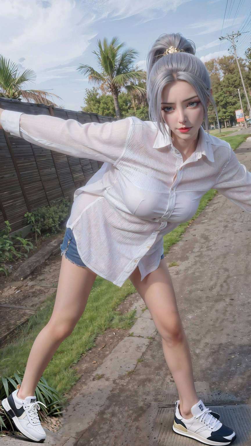 动漫美女们的眼神如星辰都是对美好人生的感叹