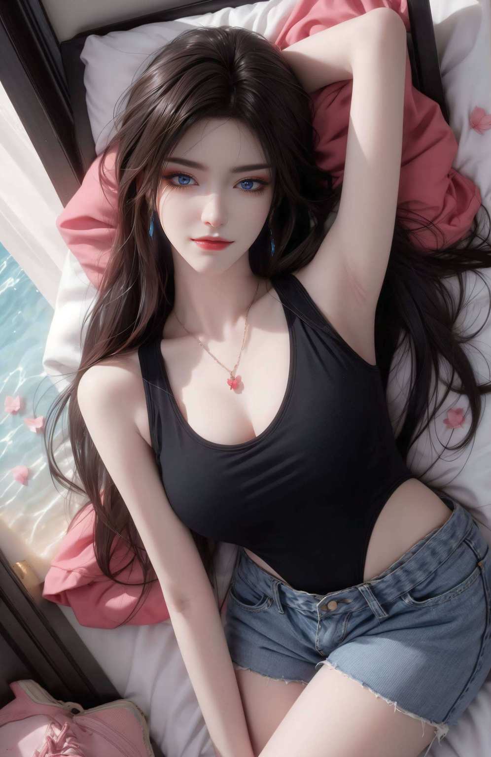 动漫美女壁纸绘蛇女之姿