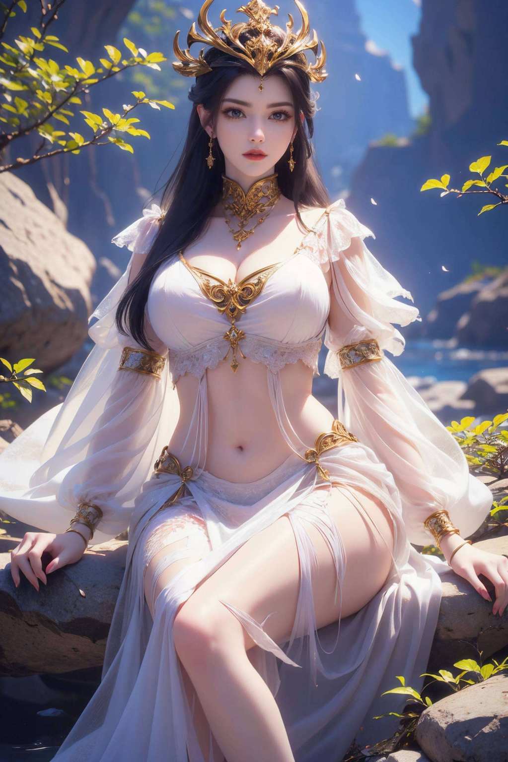 嘿快来把这款充满玄幻气息的美杜莎壁纸设置为你的电脑锁屏吧