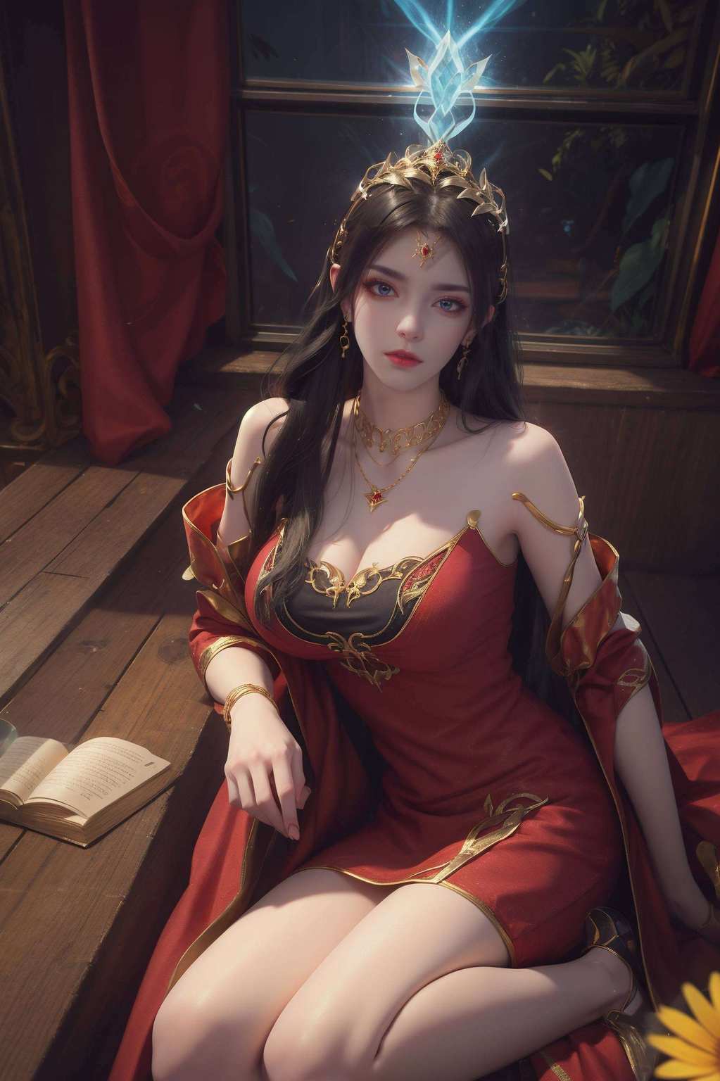 彩鳞闪耀以其神秘蛇人形态