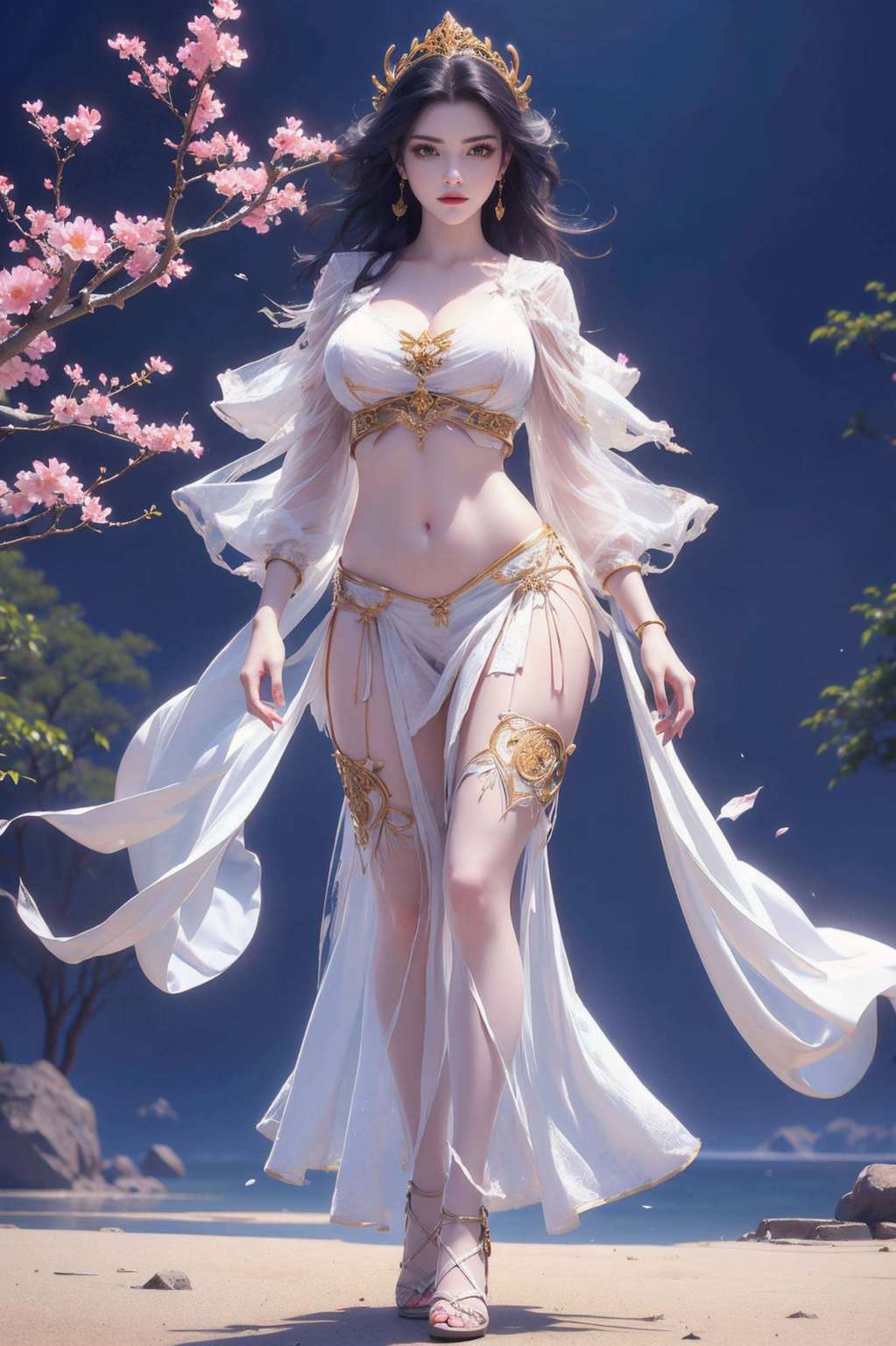 玄幻世界美杜莎女王凝视苍穹