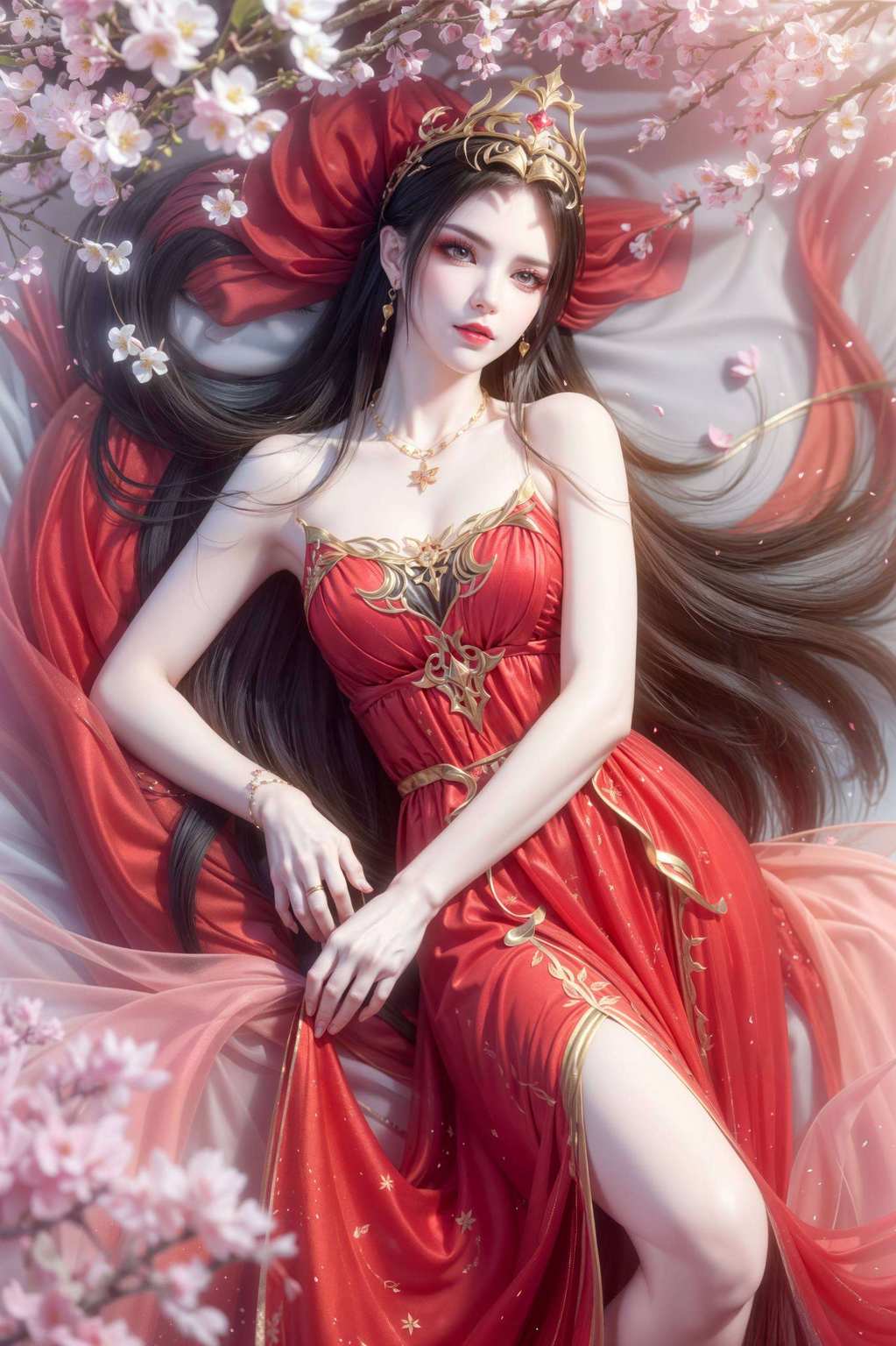 立马化身为手机壁纸界的网红女神让手机也变得唯美玄幻起来！