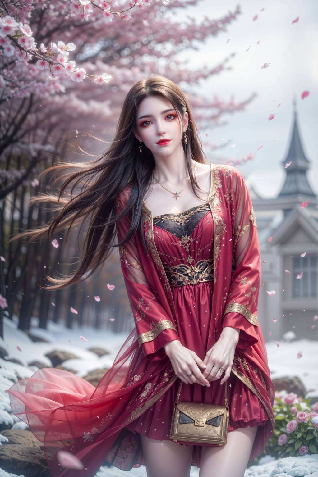 斗破壁纸和电脑壁纸上的美杜莎唯美起来