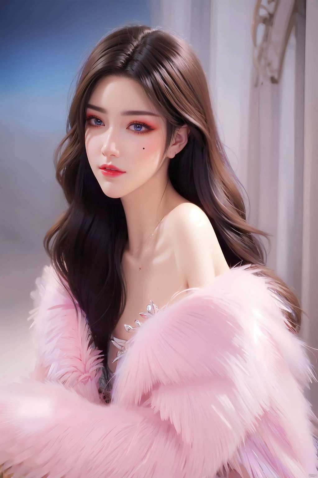 美杜莎的神秘魅力如七彩吞天蟒般绚烂夺目这不仅是国漫美女的辉煌