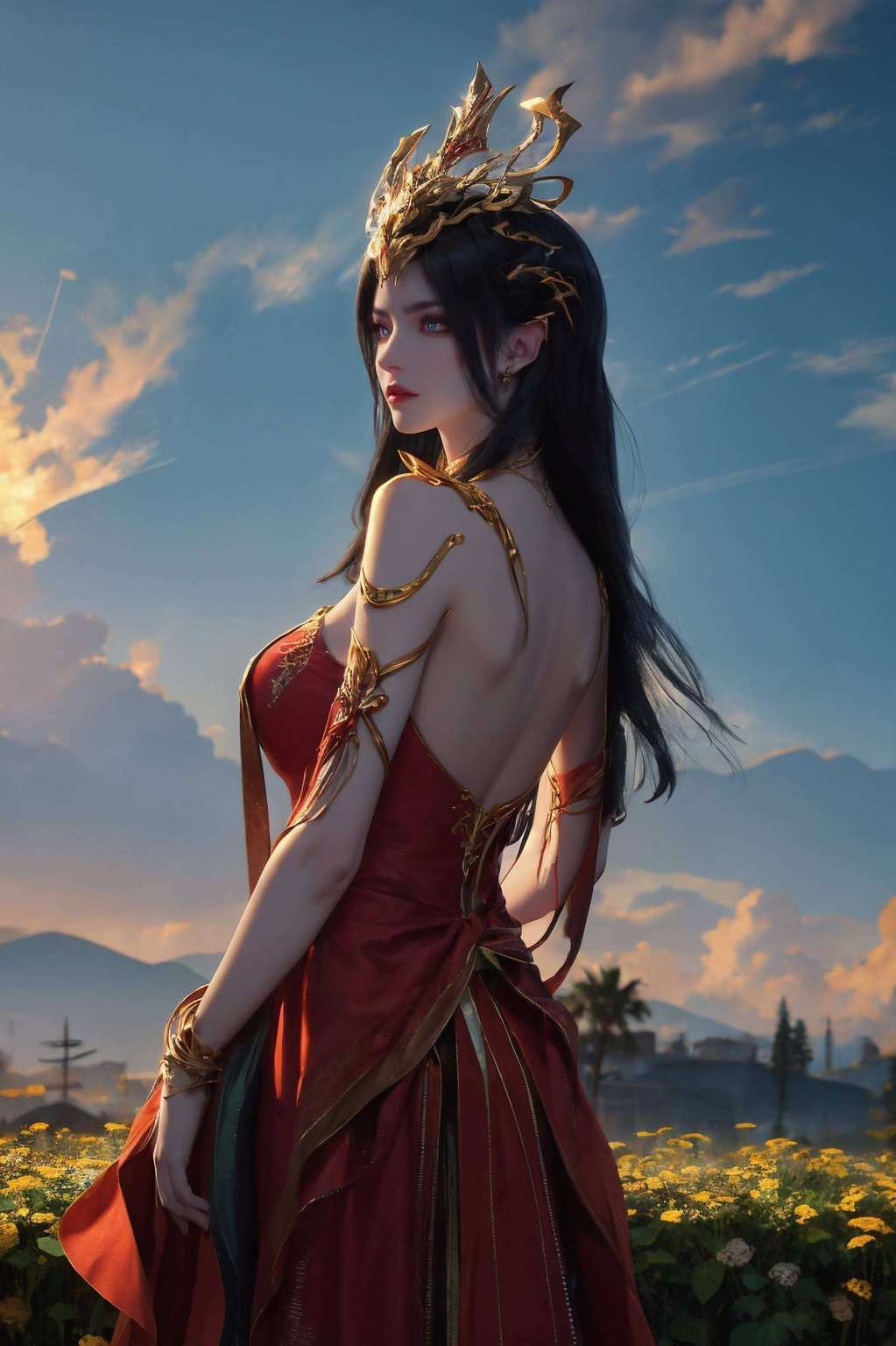 在这绚烂的玄幻世界中尽显国漫美女的妖娆与神秘