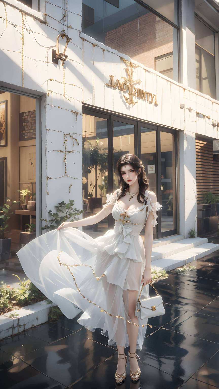 动漫美女吞天蟒吞云吐雾