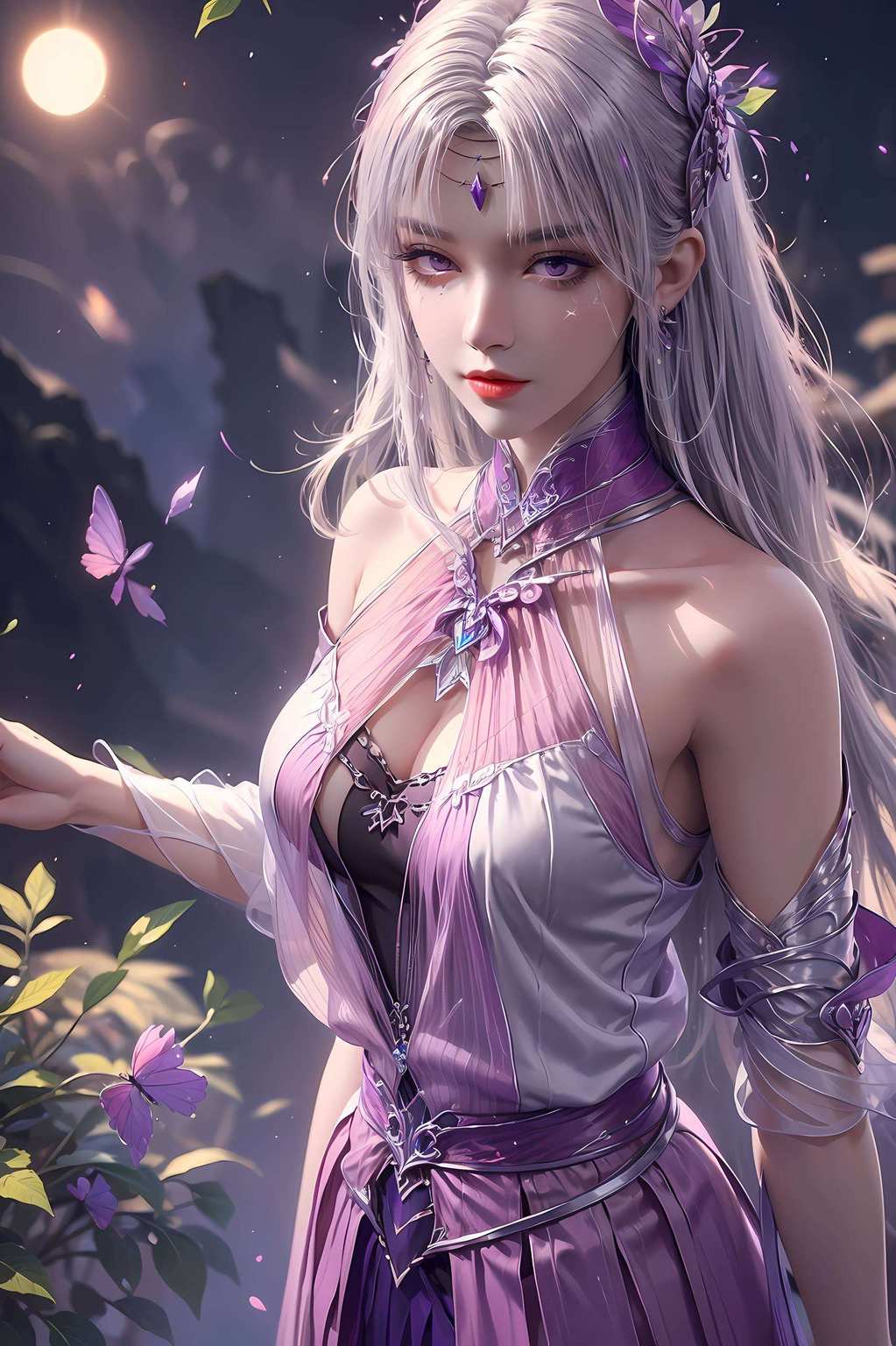 她那一抹淡然的微笑这位毒术高人的美貌传说
