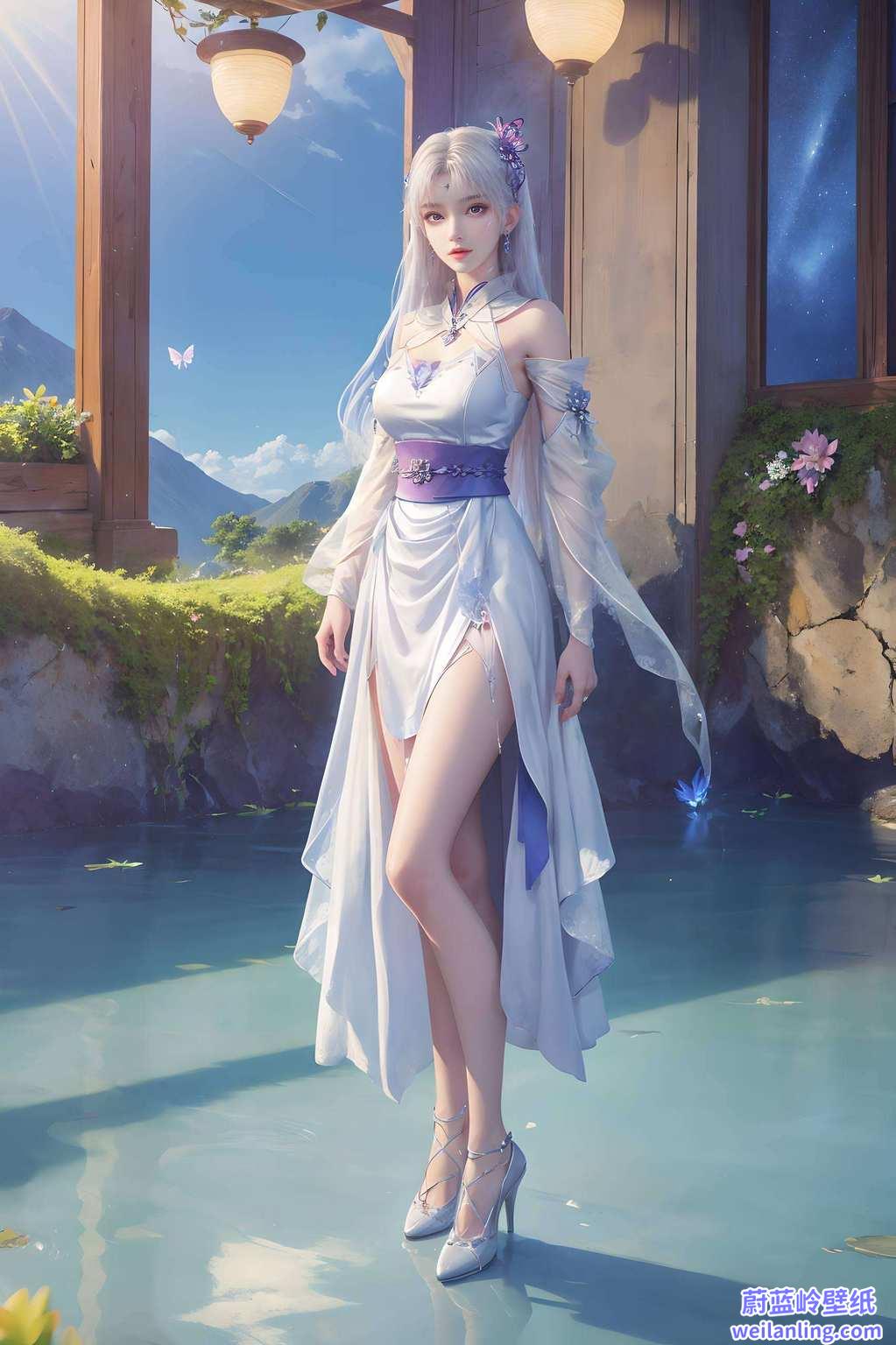小医仙那如画般的容颜唯有国漫之美