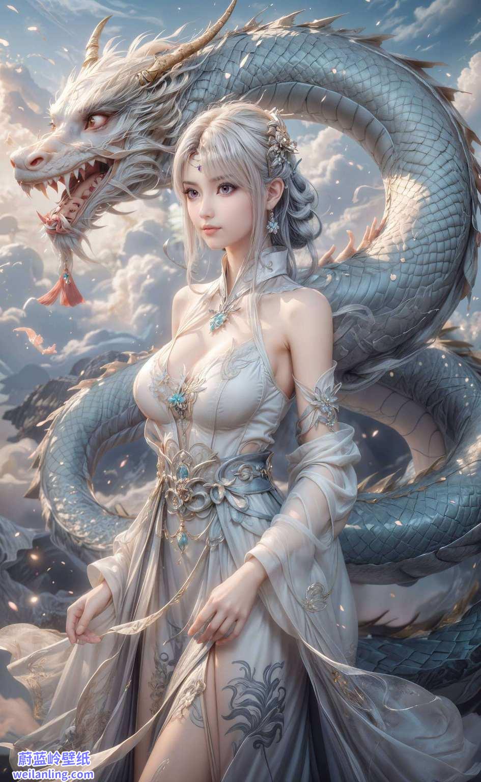 这些唯美手机壁纸是斗破苍穹中的温柔与智慧；厄难毒体的传奇色彩