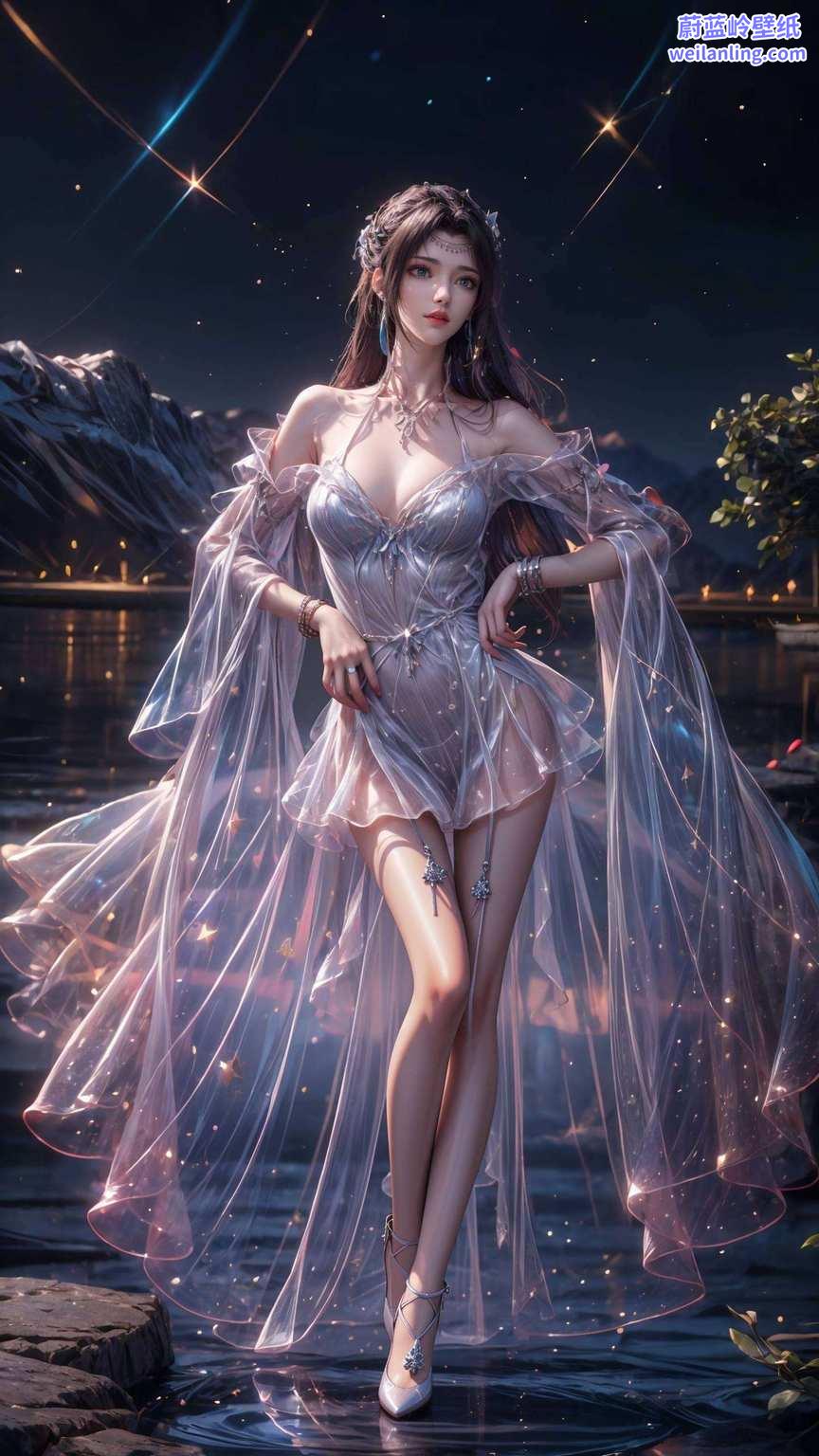 融入了玄幻元素今天给大家推荐一款绝美的古风壁纸！这款壁纸以国漫斗破苍穹中的女神云韵为主角