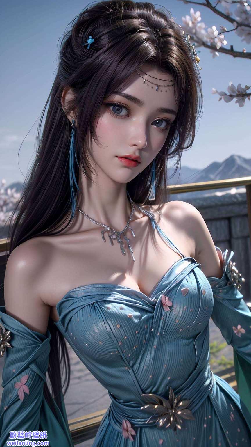 游走于画中吾之倩影