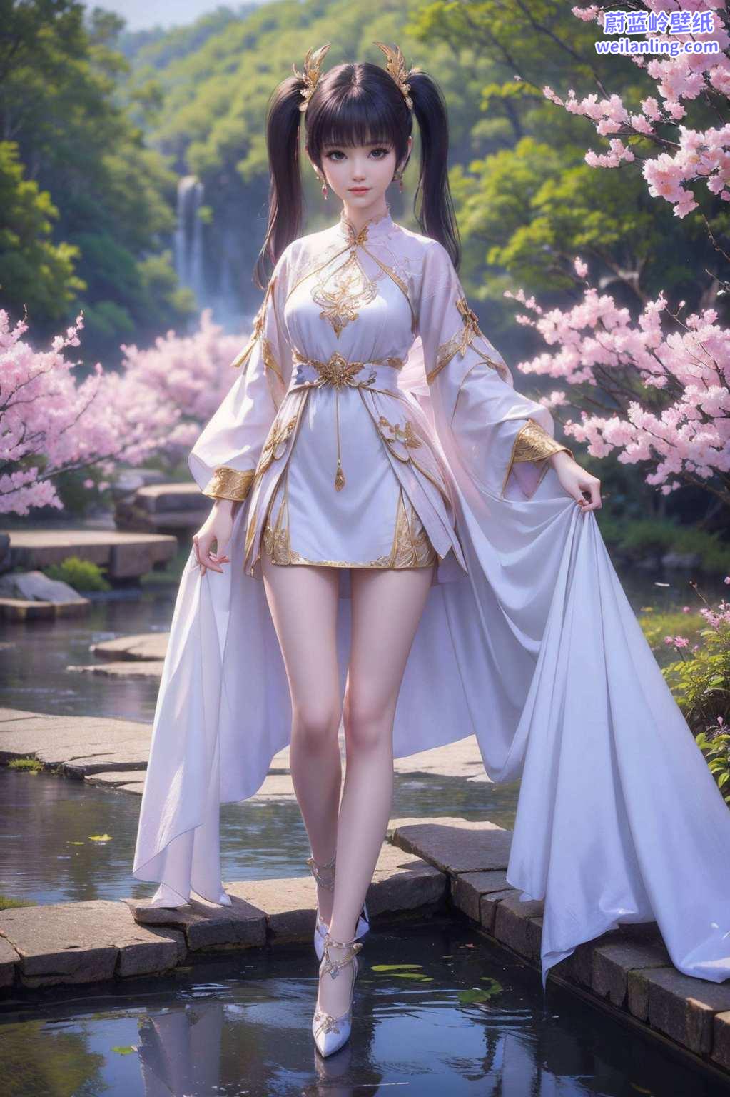 国漫女神的魅力说到这手机壁纸