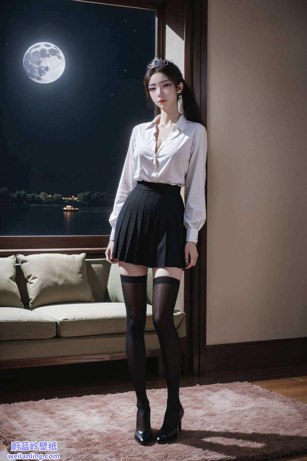 各位动漫迷们无论是她那优雅的姿态