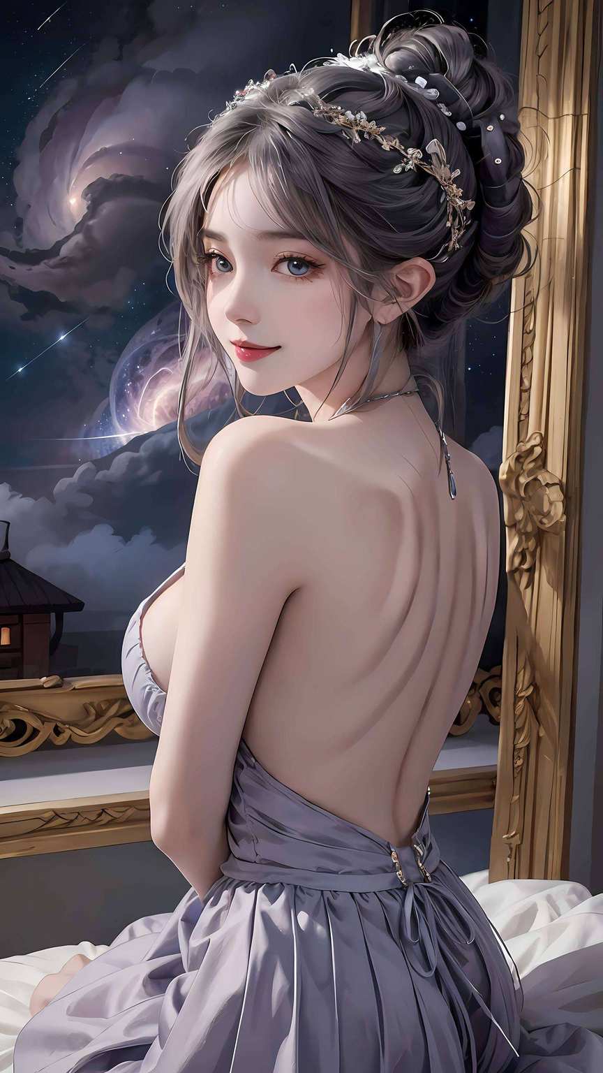 国漫美女们纷纷登场让你的手机瞬间变身艺术馆