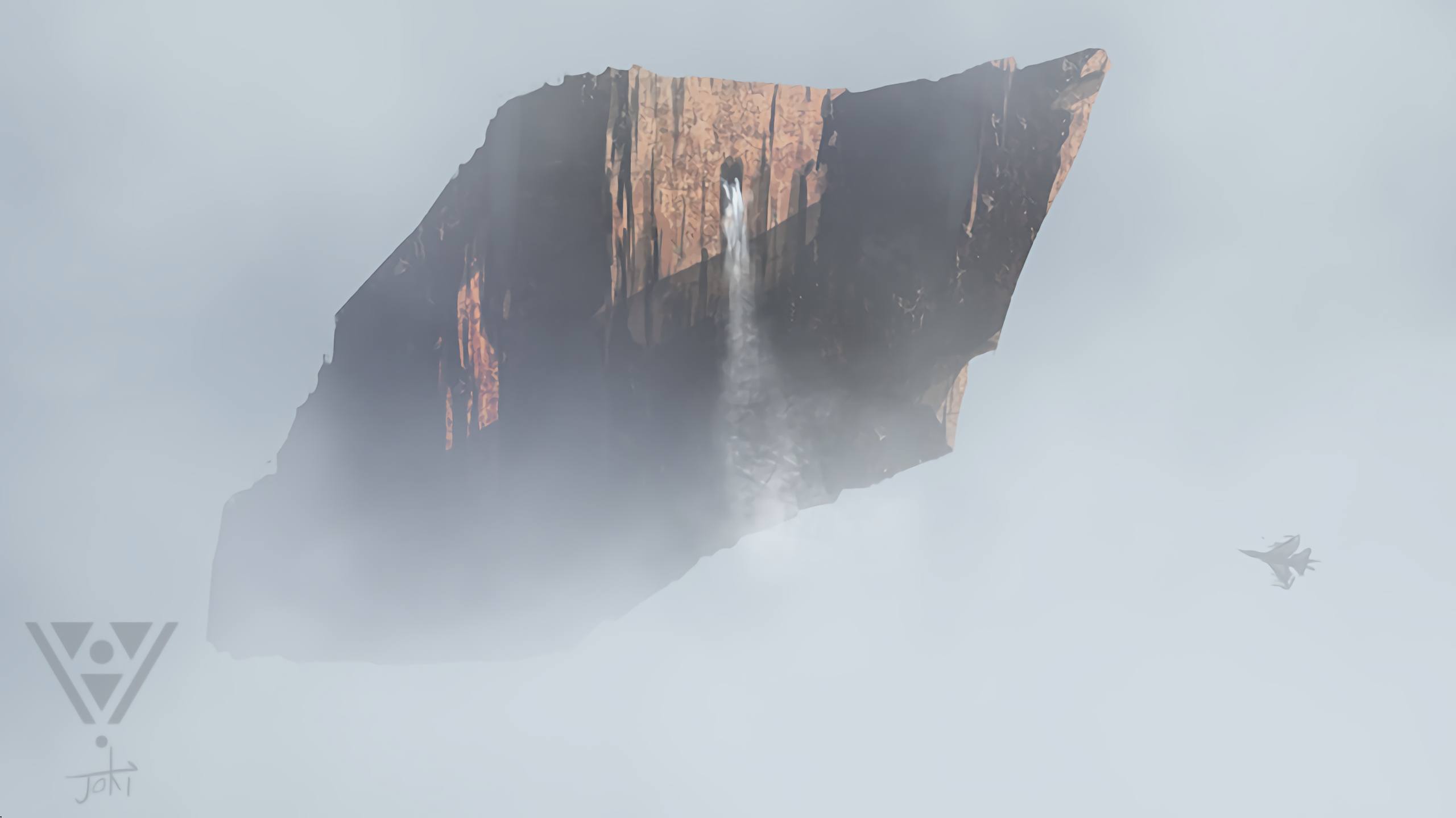 唯美风景壁纸: 冰川之梦，冰雪奇缘的静谧画卷