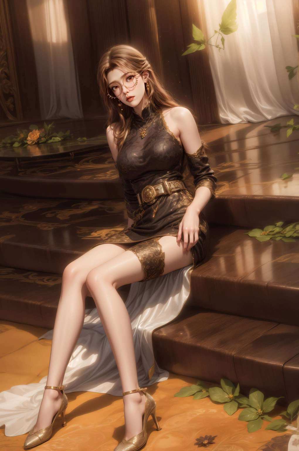 橘子姐漫步在斗罗大陆绝世唐门的英姿与国漫女神的柔情并存
