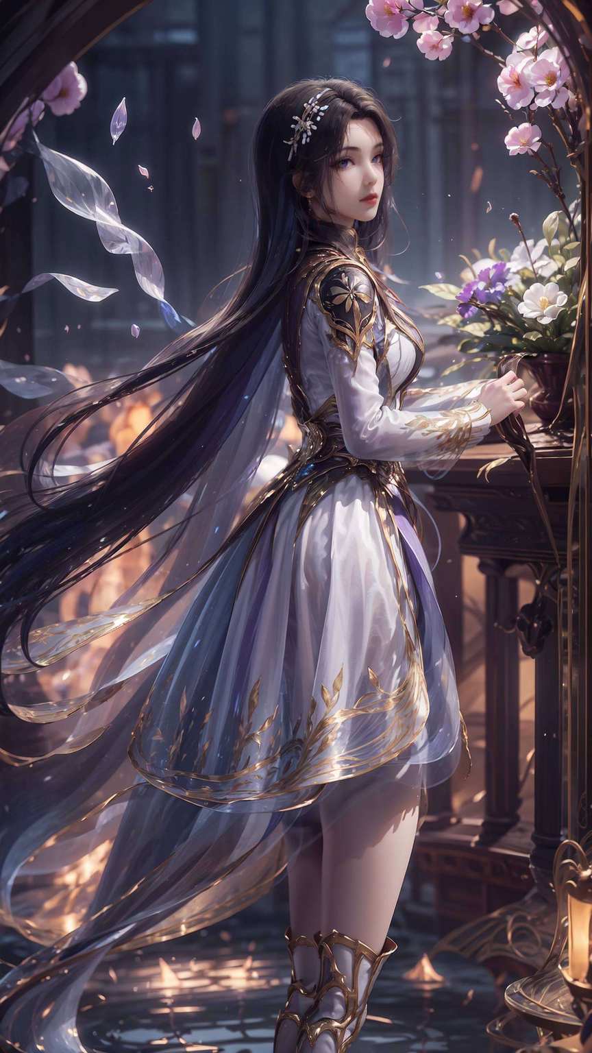 这是对国漫美女的致敬简直不要太玄幻！这不仅是壁纸