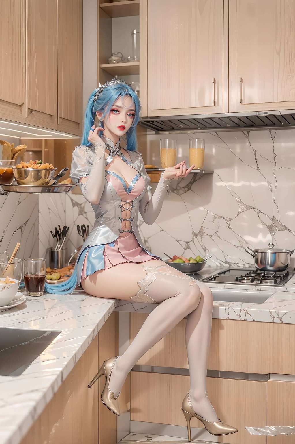 彰显独特风采美女与玄幻相融