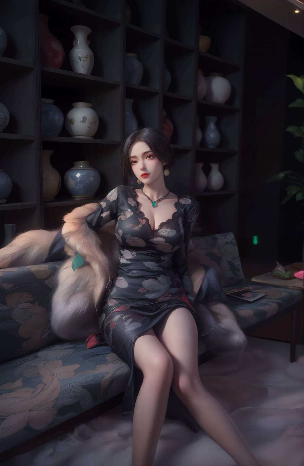 翩翩舞落玄幻梦境绘