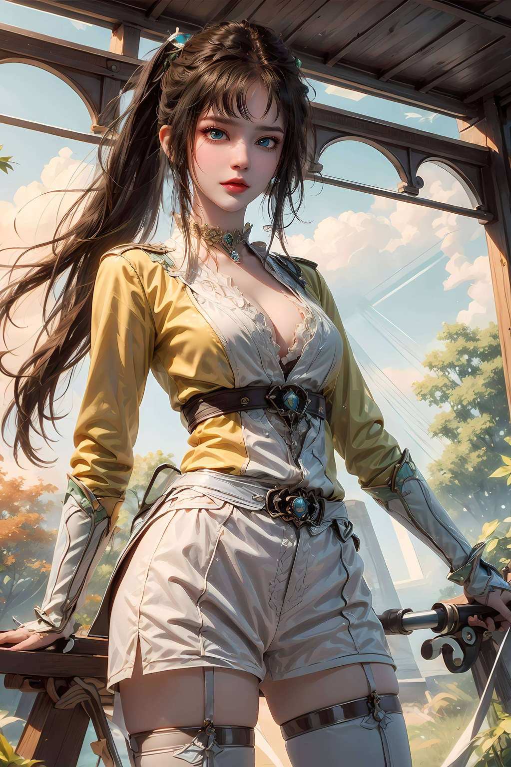 国漫女神的魅力少年歌行中的翩翩剑客