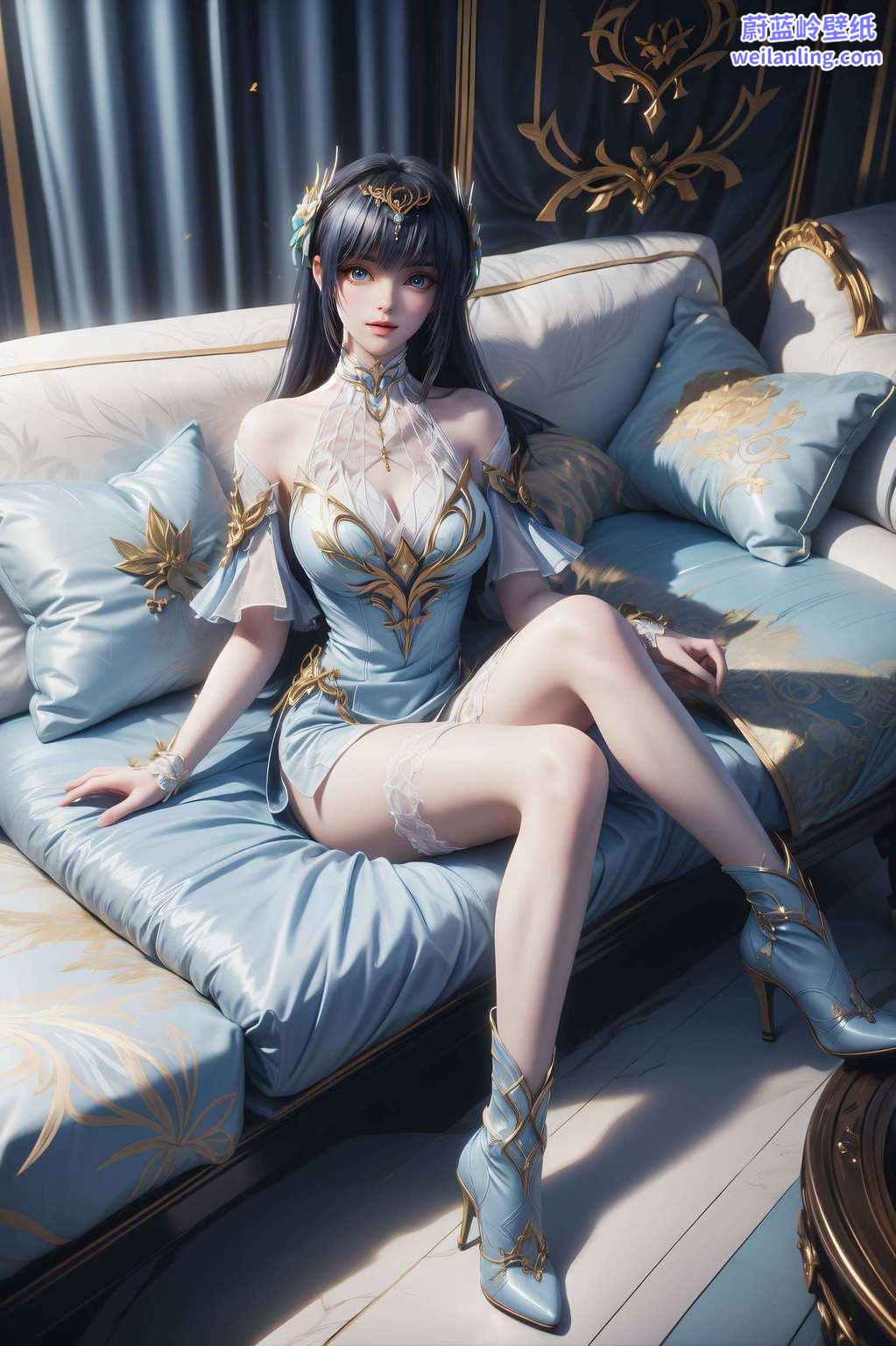 就像是把枫玲儿本人请到了你的电脑桌面上这枫玲儿简直美得不可方物