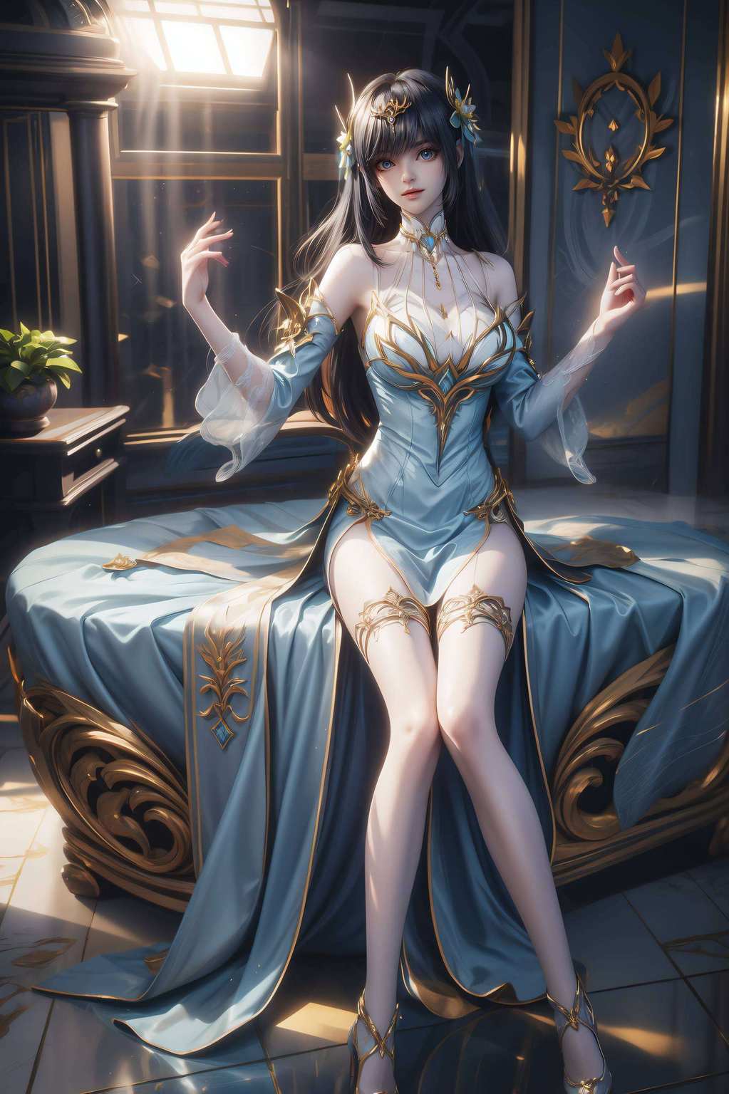 从《神印王座》的玄幻世界中轻盈走来诉说着不凡的传奇