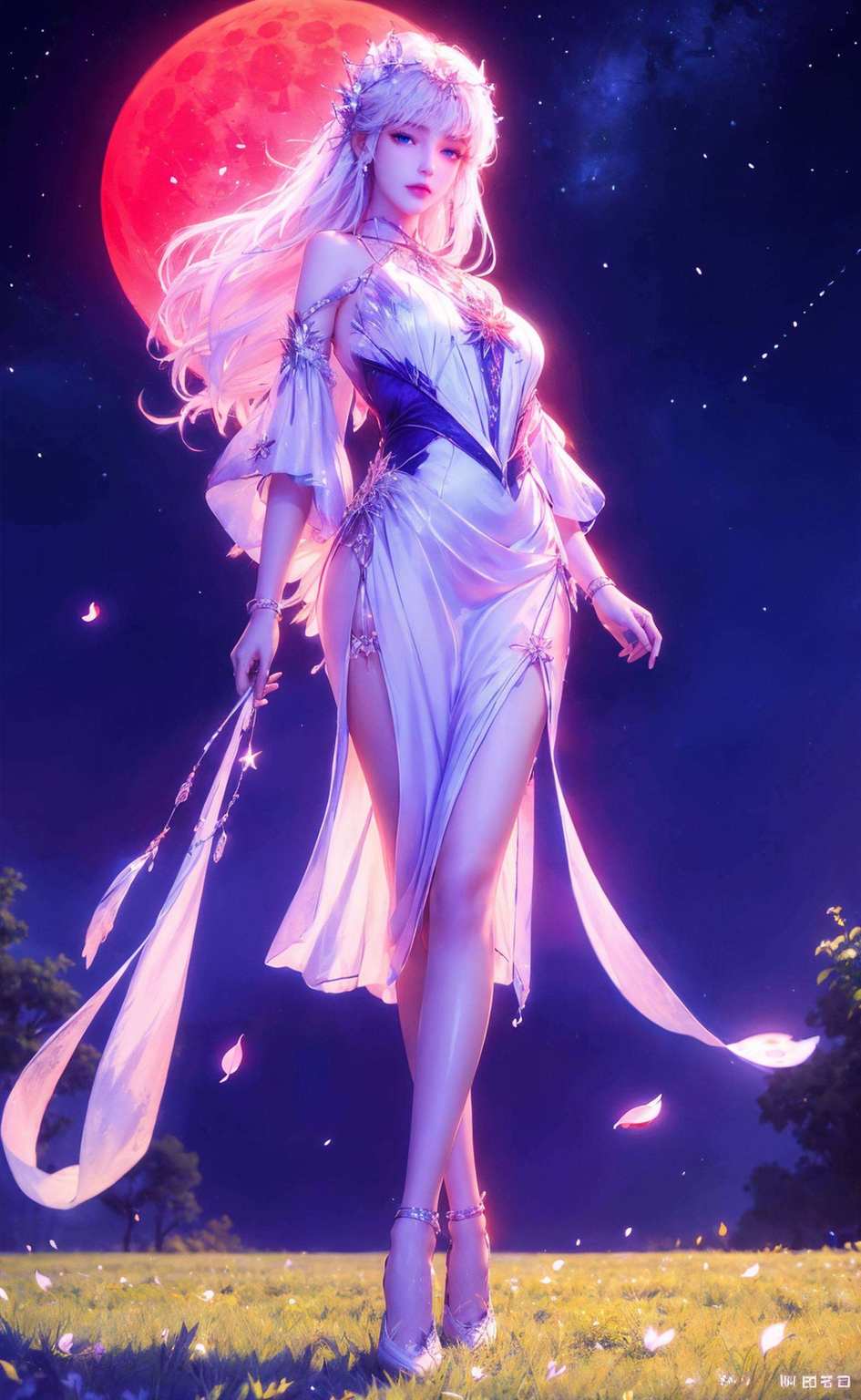 还成了神印王座里的高颜值担当说她唯美？那绝对是！不信你瞧瞧这手机壁纸