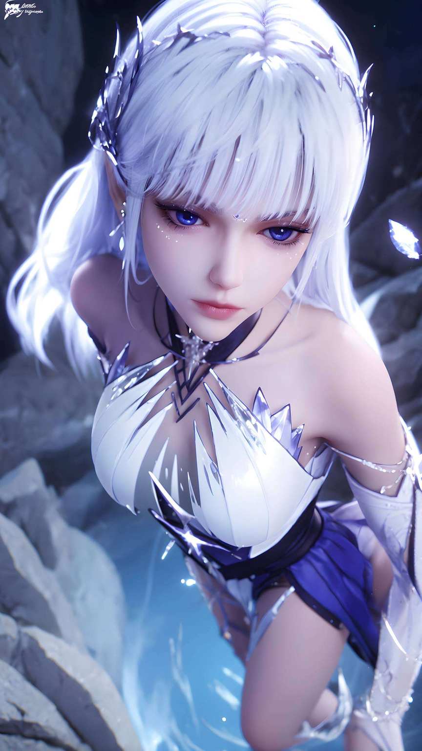 每一次眼神流转都让人心醉神迷她是《神印王座》中的绝世美女