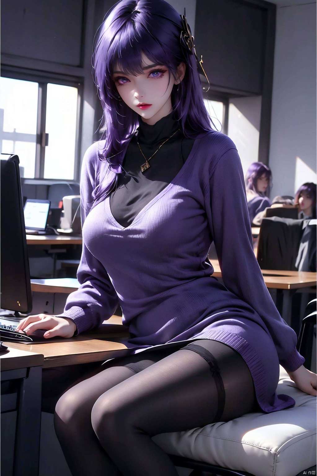 简直是从《神印王座》里走出来的玄幻仙子！看看这全身壁纸图片嘿