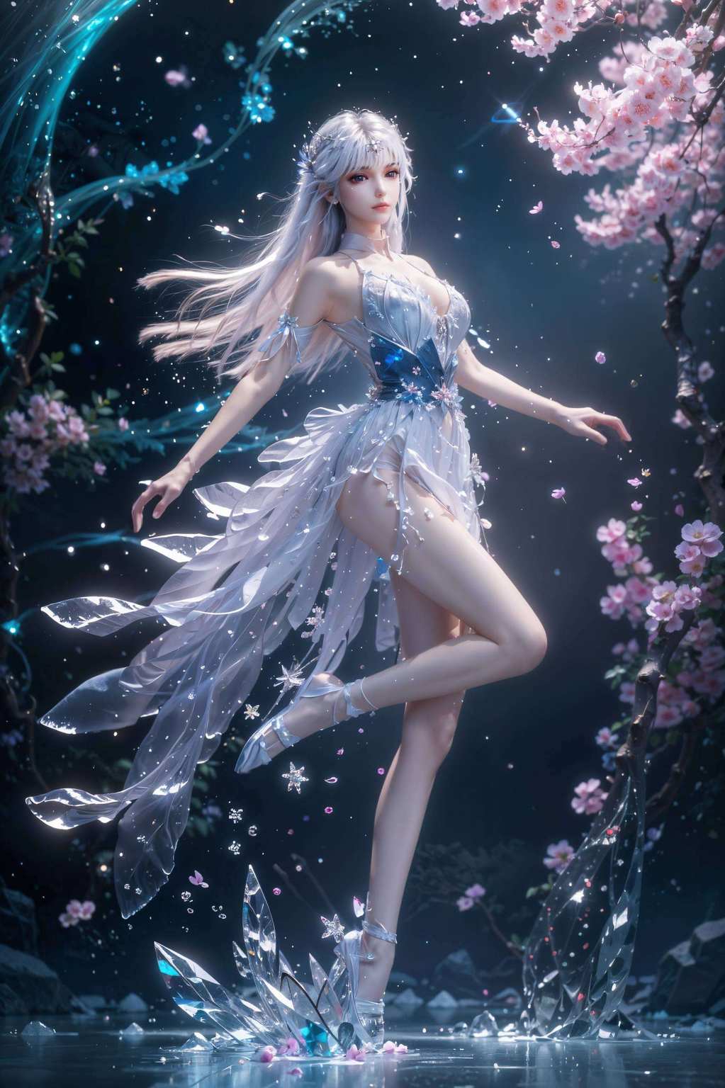 每当看到圣采儿的神印王座壁纸如圣采儿般婉约动人